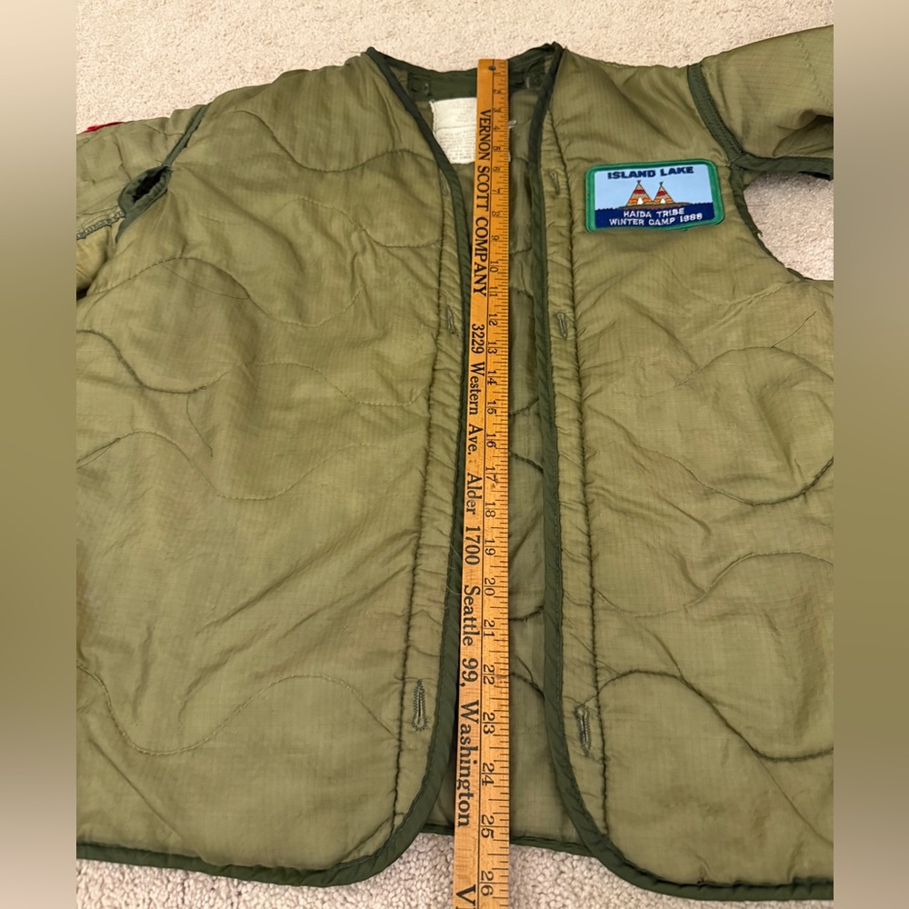 Olive Green Military Field Jacket